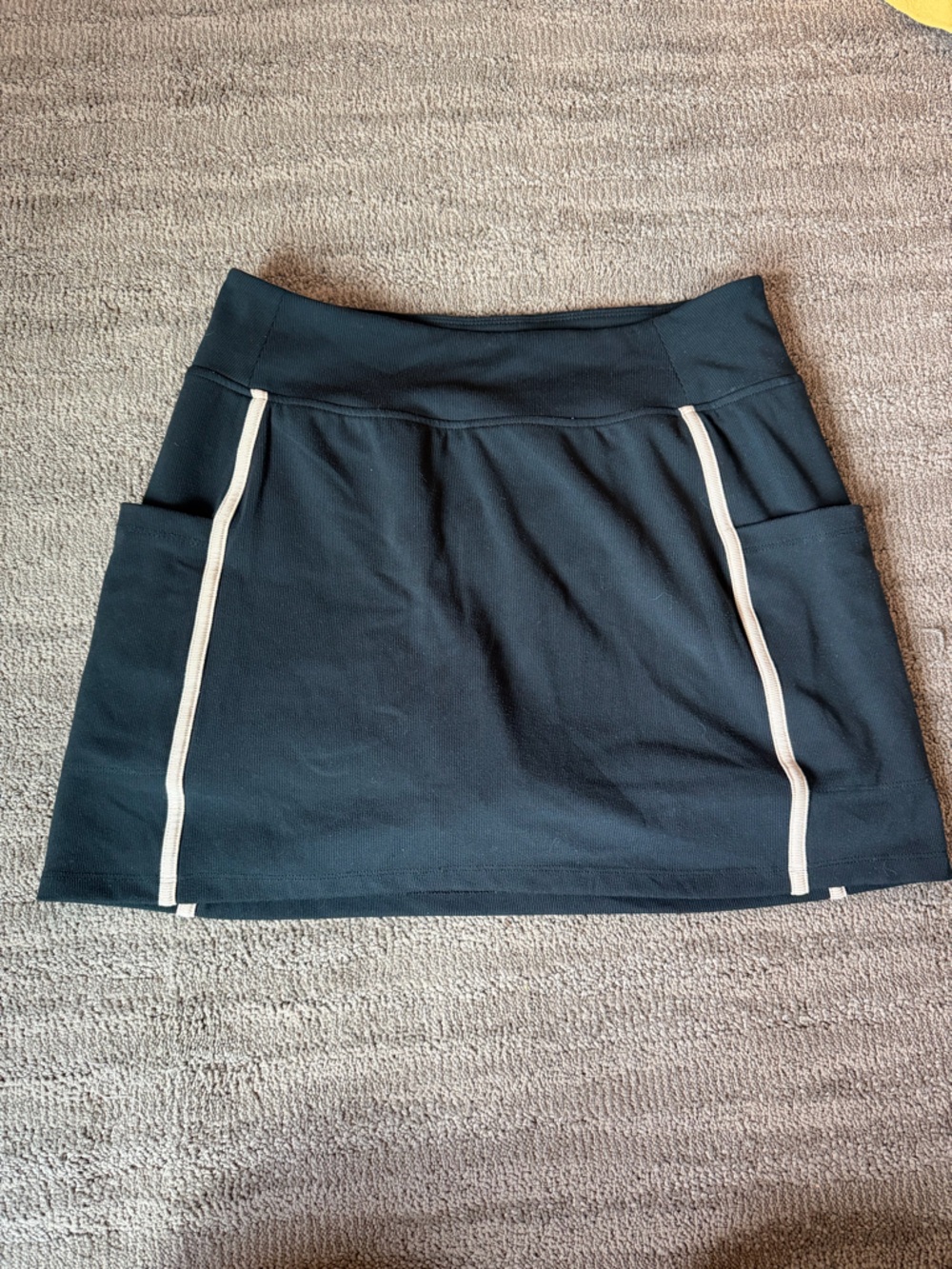 Black Athletic Skort M – Tennis / Pickleball / Workout / Athleisure